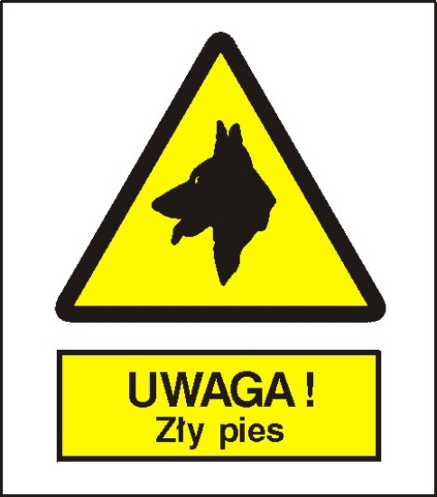 Uwaga! Zły pies